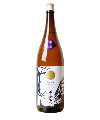 美丈夫 純米吟醸　純麗たまラベルしぼりたて生原酒 1800ml
