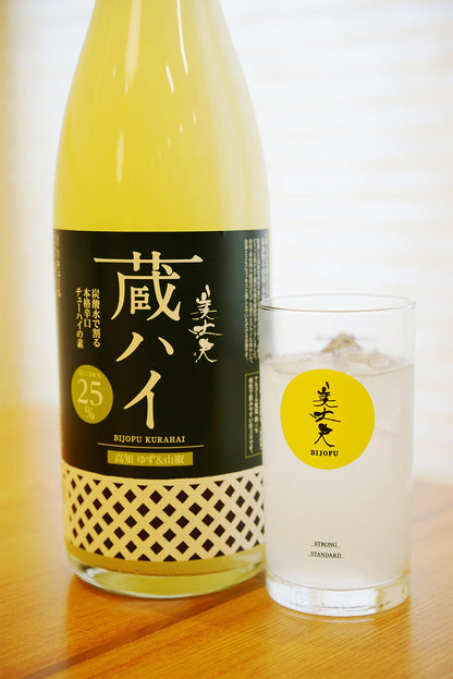 美丈夫 蔵ハイ 高知 ゆず&山椒 720ml